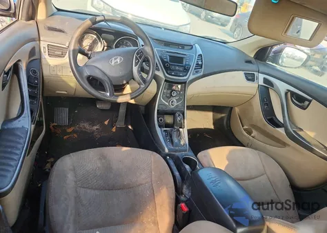 2016 Hyundai Elantra Se из США, поврежденный, VIN 5NPDH4AE7GH725541